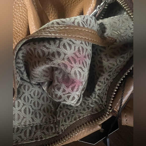 Louis Quatorze Women’s Brown Leather Satchel Shoulder Bag Crossbody Handbag - Picture 16 of 16